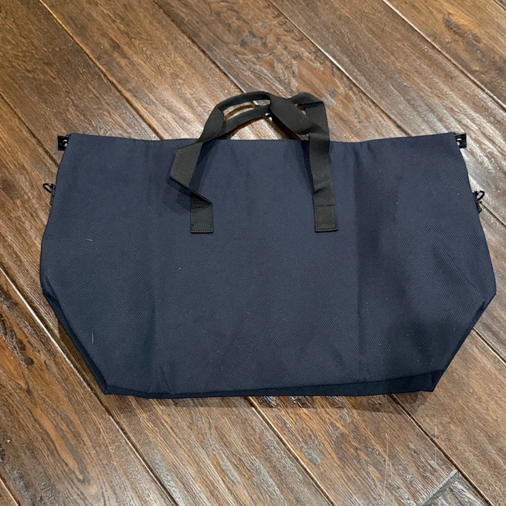 NWOT Giorgio Armani Navy Blue Duffel Bag
